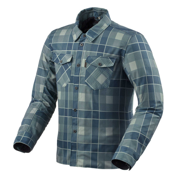 Rev'it! REV'IT Bison 2 H2O Overshirt Navy/Blue